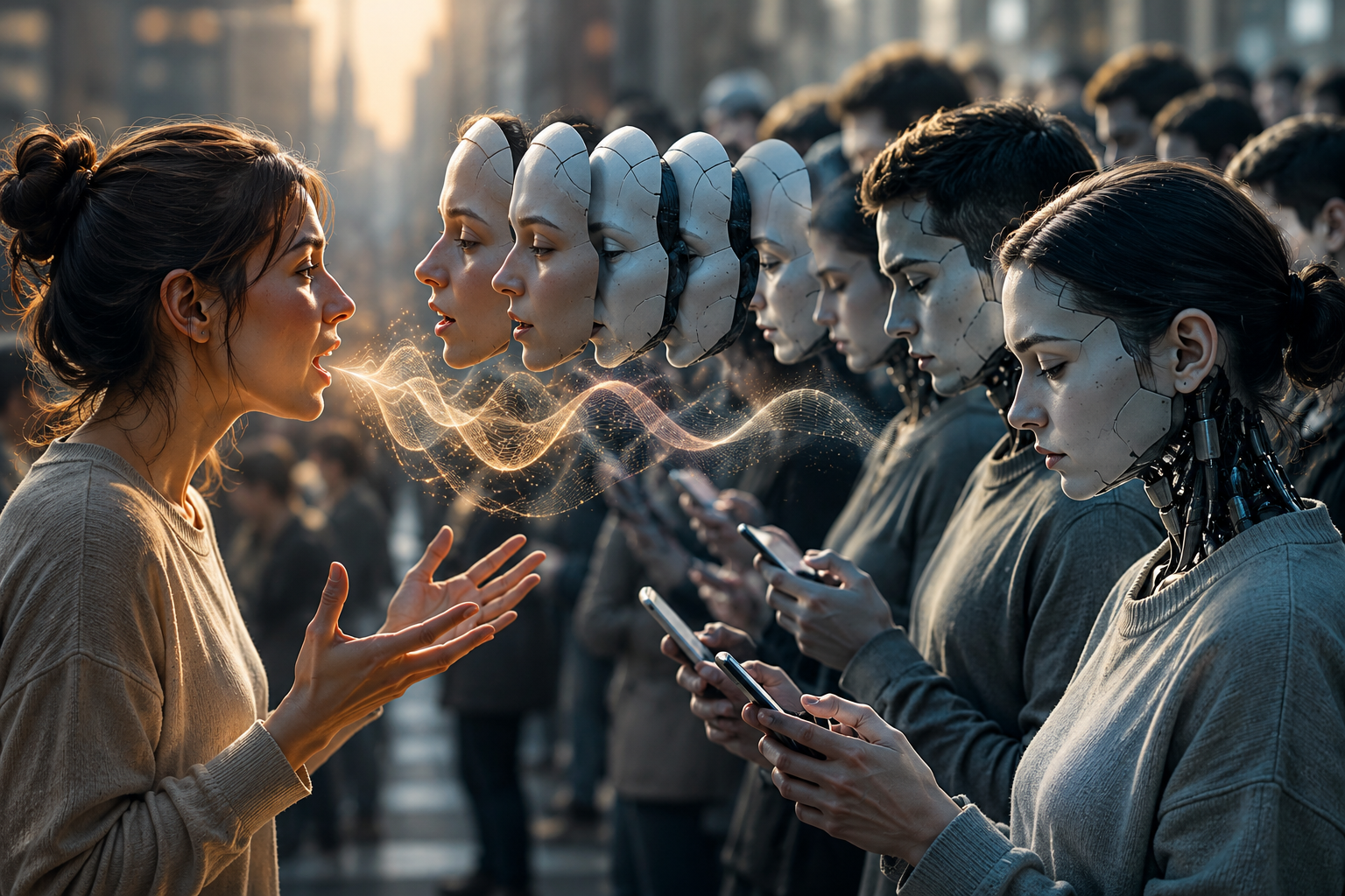 La Automatización Humana: ¿por qué estamos aprendiendo a hablar como robots?